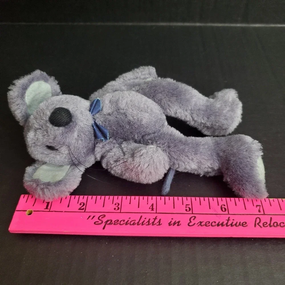 Vintage Grey Mouse Plush 7
